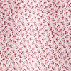 Lands’ End Embroidered Diamond Double Voile Quilt Twin Antique Navy(Ivory/Coral Red Blooms)