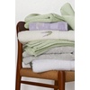 Lands’ End Organic Cotton 6-Piece Towel Set Towel Set, 6 Piece Ivory Latte(White)