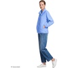 Lands’ End Women’s Cozy Sherpa Full Zip Fleece Jacket(Clear Blue Sky)