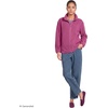 Lands’ End Women’s Cozy Sherpa Full Zip Fleece Jacket(Light Raspberry)