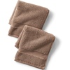 Essential Cotton 2-Piece Washcloth Set Washcloth Set, 2 Piece Antique Navy(Toast)