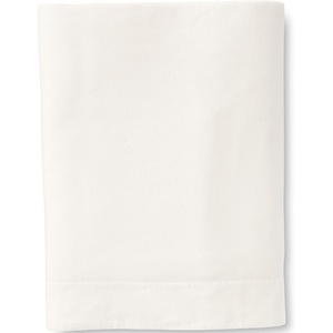 Comfy Super Soft Cotton Flannel Flat Bed Sheet – 5oz Queen Cypress Green(Ivory)