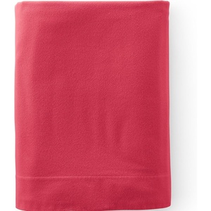 Comfy Super Soft Cotton Flannel Flat Bed Sheet – 5oz Queen Cypress Green(Vibrant Red)