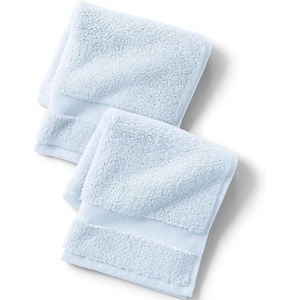 Essential Cotton 2-Piece Washcloth Set Washcloth Set, 2 Piece Antique Navy(Clearlake Blue)