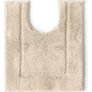 Lands’ End Cotton Non-Skid Small Bath Rug 16×23 16″ x 23″ Toast(Dark Sand)