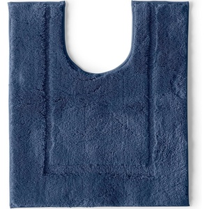 Lands’ End Cotton Non-Skid Small Bath Rug 16×23 16″ x 23″ Toast(Deep Sea Navy)