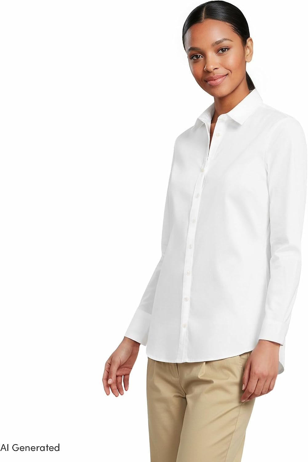 image:imageWomens Oxford ShirtWhite
