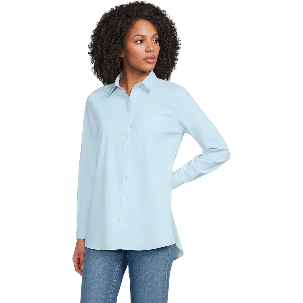 image:imageWomens Oxford ShirtLight Blue Sky