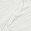 Girls Button Front Knit Cardigan(Ivory)