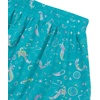 Lands’ End Girls Smocked Skorts(Unicorns/Baltic Teal)