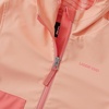 Lands’ End Kids Water Resistant Hooded Slicker Rain Jacket(Desert Flower/Peach Fuzz)