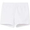 Lands’ End Girls Tough Cotton Cartwheel Shorts(White)