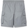 Boys Stretch Canvas Utility Cargo Shorts(Cool Gray)