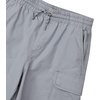Boys Stretch Canvas Utility Cargo Shorts(Cool Gray)