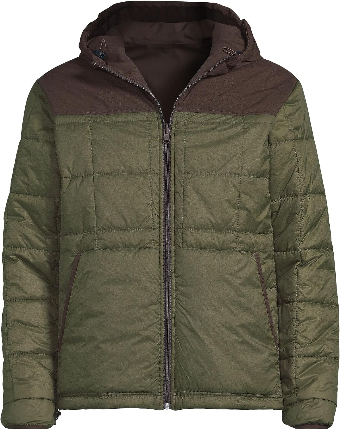 image:imageMens Weatherproof Reversible Hooded JacketRich CoffeeWoodland Moss