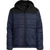 Men’s Weatherproof Reversible Hooded Jacket(Black/Radiant Navy)