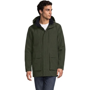 Lands’ End Men’s Waterproof Squall Parka(Darkest Olive)