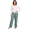 Pine/Ivory Plaid