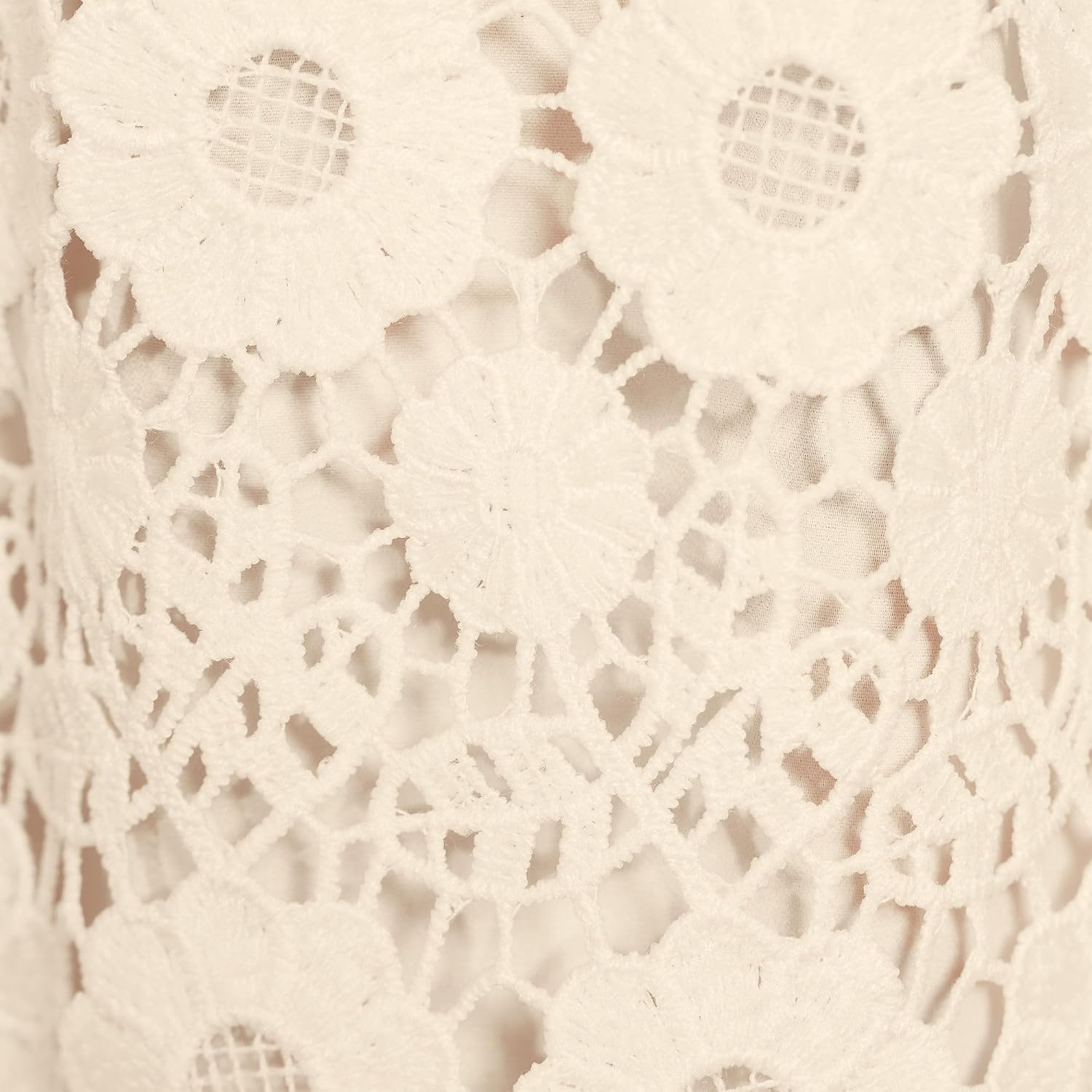 image:imageWomens Lace Overlay Midi SkirtIvory Latte