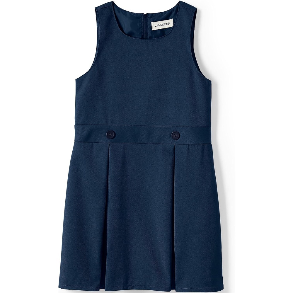 image:imageLands End Girls School Uniform JumperAcademic Classic Navy