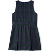 Lands’ End Girls School Uniform Jumper(Classic Navy/Evergreen Plaid)