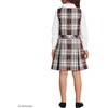 Lands’ End Girls School Uniform Jumper(Garnet/Khaki Plaid)