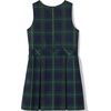 Lands’ End Girls School Uniform Jumper(Plaid Hunter/Classic Navy)