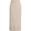 Women’s Cotton Pointelle Sweater Maxi Skirt – Set Bottom(Blush Whisper)