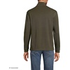 Lands’ End Men’s Long Sleeve Cooling Performance Pique Quarter Zip(Forest Moss)
