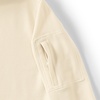 Lands’ End Men’s Long Sleeve Cooling Performance Pique Quarter Zip(Ivory Latte)