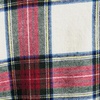 Lands’ End Men’s Flannel Pajama Set(Ivory/Compass Red Multi Plaid)