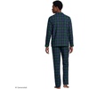 Lands’ End Men’s Flannel Pajama Set(Liberty Blue/Pine Blackwatch)