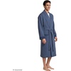 Lands’ End Men’s Serious Sweats Robe(Nightfall Blue)