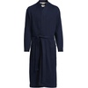 Lands’ End Men’s Serious Sweats Robe(Radiant Navy)